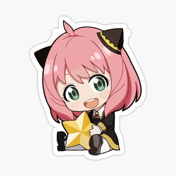 Chibi spy x family imperial scholar anya forger stella star