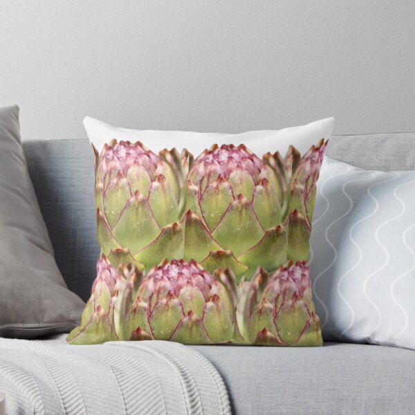 Item preview, Green Artichoke heads pattern designed and sold by Delicarte.