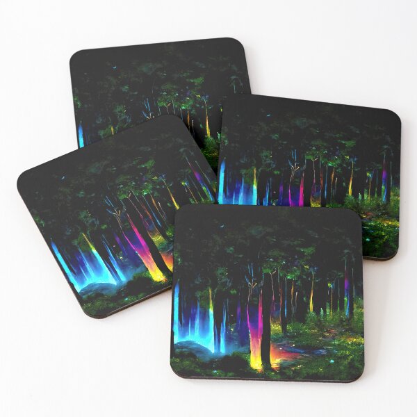 Item preview, The Fairies' Forest At Night designed and sold by asabovebelowloa.