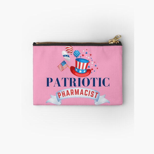 Item preview, Patriotic pharmacist designed and sold by Hey-Nice-Shirt.