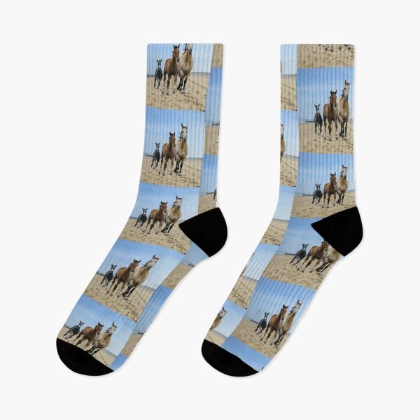 Item preview, Horses On The Beach Running designed and sold by TheAnimalZ00.