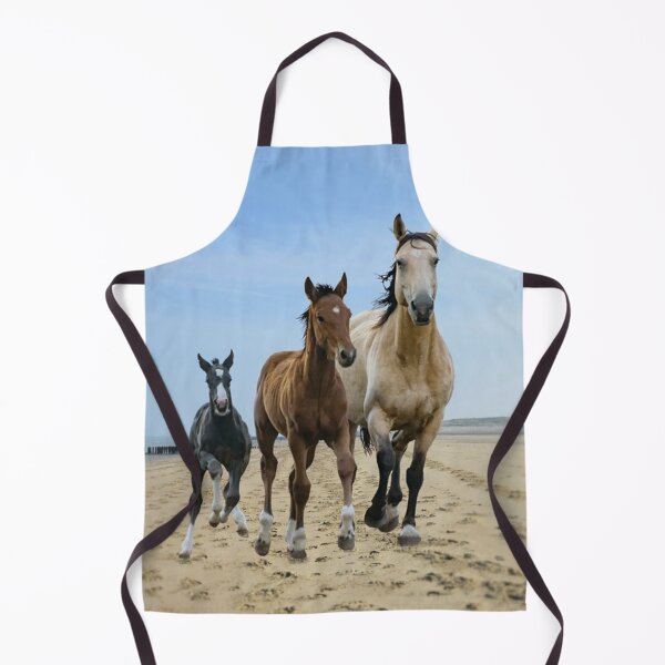 Item preview, Horses On The Beach Running designed and sold by TheAnimalZ00.