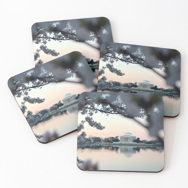 Item preview, Jefferson Memorial framed by Cherry Blossoms, Washington DC  designed and sold by ExploreOutdoors.