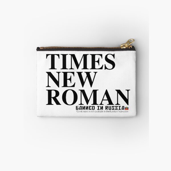 Item preview, TIMES NEW ROMAN • Banned in the Russian Federation designed and sold by amuseXpress.