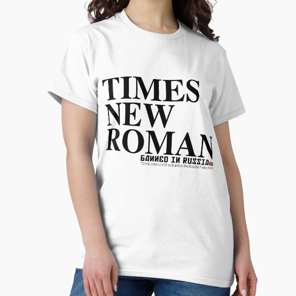 Item preview, TIMES NEW ROMAN • Banned in the Russian Federation designed and sold by ToyoYukimura.