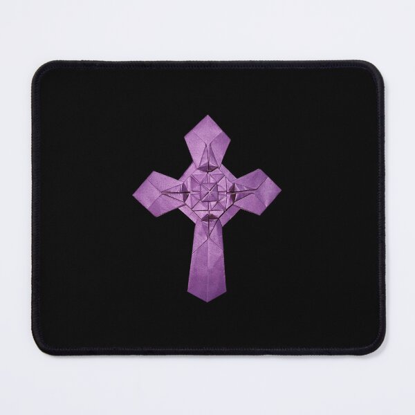 Item preview, Christian origami cross in purple designed and sold by Meo Design.