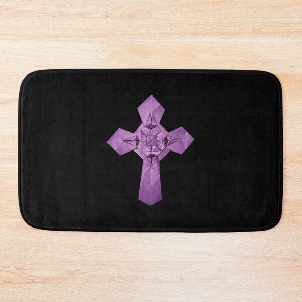 Item preview, Christian origami cross in purple designed and sold by Meo Design.