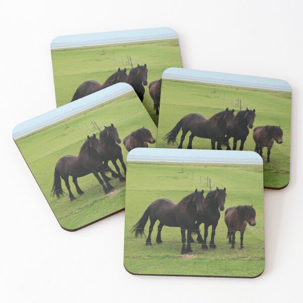 Item preview, Brown Horses In The Field designed and sold by TheAnimalZ00.