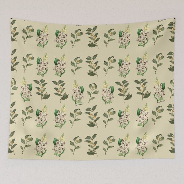 Item preview, Flowers & Tea Pattern - Antique designed and sold by DarkGreenSoul.