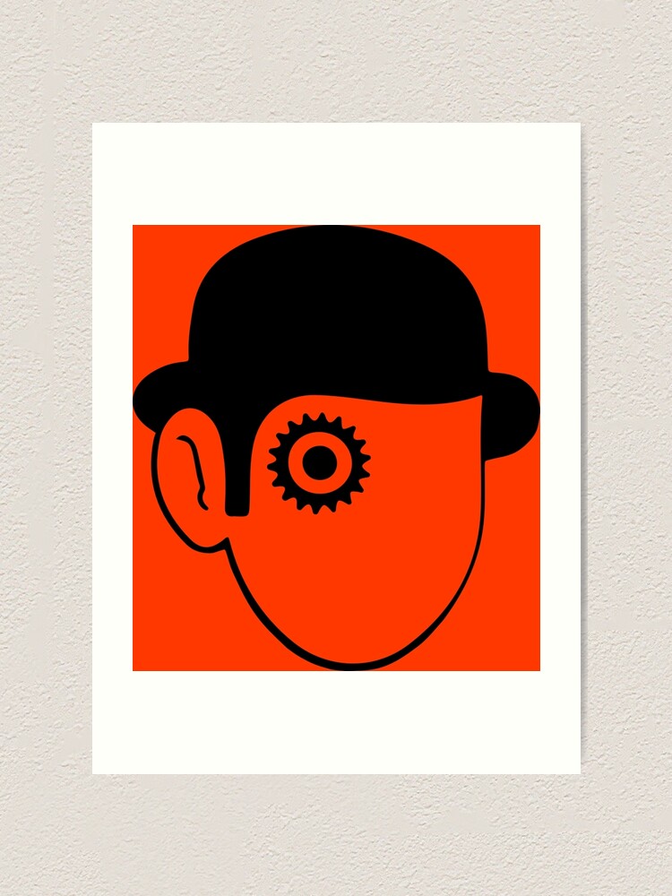 Clockwork Orange Art Print By Delta12designs Redbubble