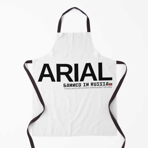 Item preview, ARIAL • Banned in the Russian Federation designed and sold by amuseXpress.