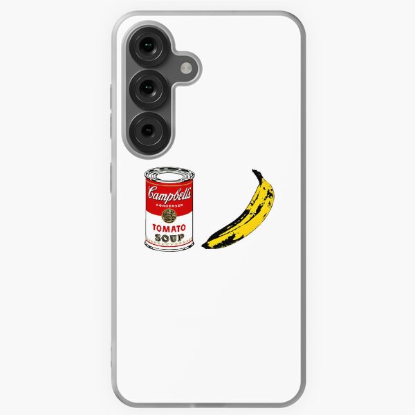 Item preview, Andy Warhol Soup and Banana designed and sold by thepaisleyswan.