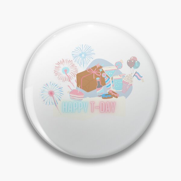 Item preview, Transgender Happy T-day - Testo Hormone Celebration  designed and sold by Koiboi11.
