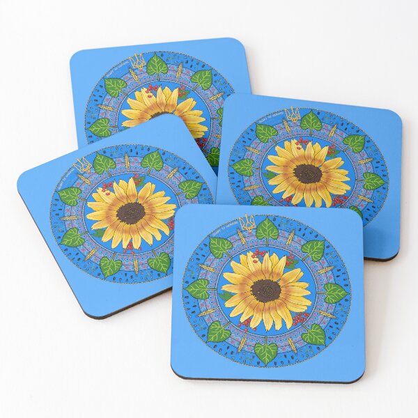 Item preview, Mandala for Ukraine designed and sold by mernstw.
