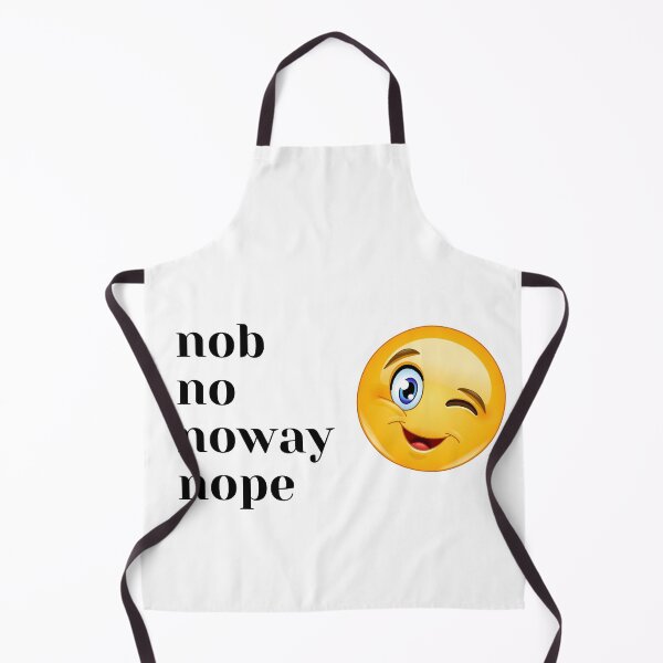 Item preview, Nob no no way nope  - 1 designed and sold by Henk GoGo T-Shirts ⭐️⭐️⭐️⭐️⭐️.