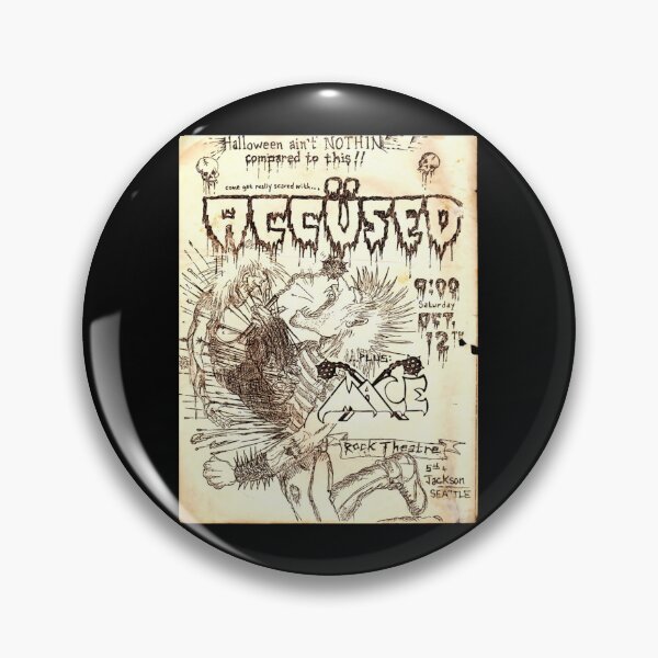 Item preview, Accused Mace Flyer Sticker designed and sold by rikazr6sr1.