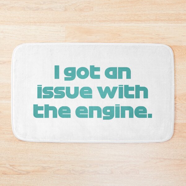 Item preview, I Got An Issue With The Engine VET. - Best Team Radio Australian GP 2022 Season (Emerald Green) designed and sold by FilipeFerreira.