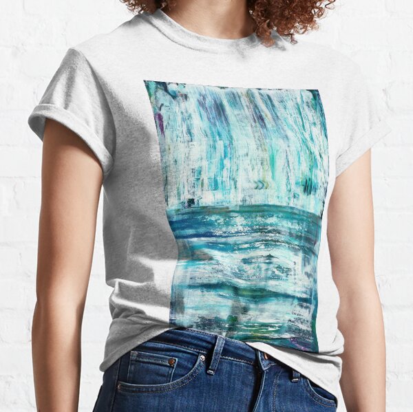 Frozen Falls (Oils - 56 x 35cm) Classic T-Shirt