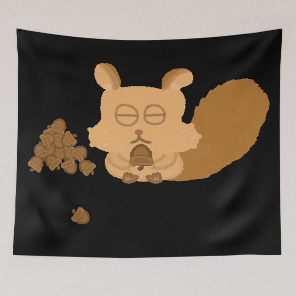 Item preview, Tail Can Tell How Much Chipmunk Enjoy the Feast designed and sold by MILdecals.