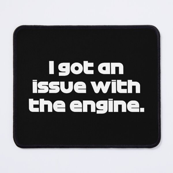 Item preview, I Got An Issue With The Engine VET. - Best Team Radio Australian GP 2022 Season (White) designed and sold by FilipeFerreira.