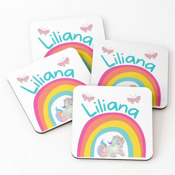 Item preview, Liliana rainbow unicorn shirt designed and sold by Jesseika75.
