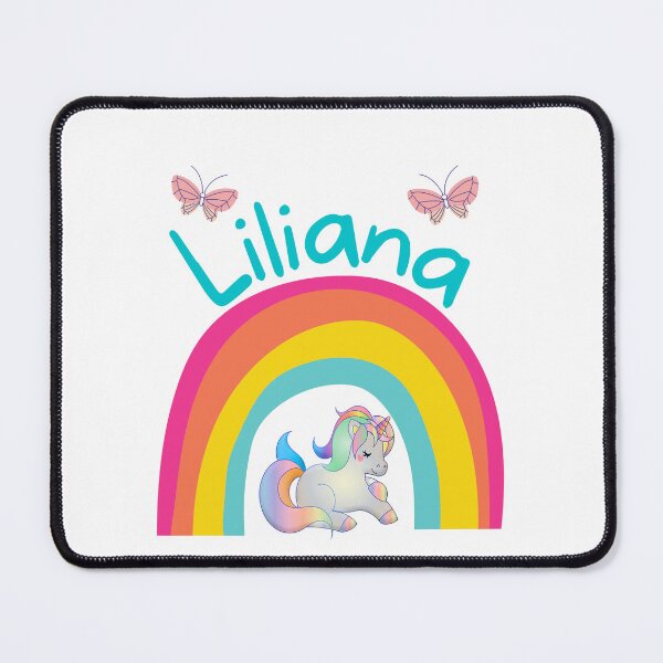 Item preview, Liliana rainbow unicorn shirt designed and sold by Jesseika75.
