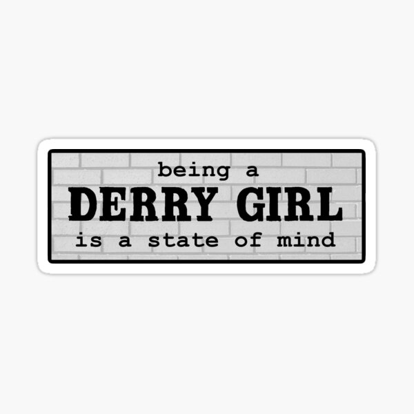 Vista previa del artículo con la obra «Derry Girls - Estado de ánimo», diseñado y vendido por Hannah Hibbert.