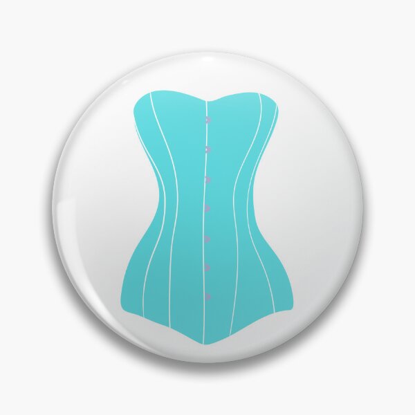 Item preview, Classic Aqua Blue Corset designed and sold by CatsWCleavers.