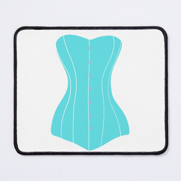 Item preview, Classic Aqua Blue Corset designed and sold by CatsWCleavers.