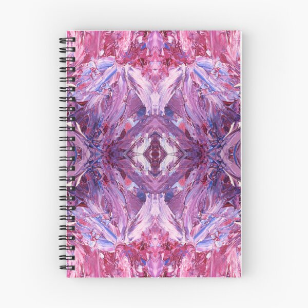 Item preview, Abstract acrylic painting pink and purple designed and sold by PoppyPattern.
