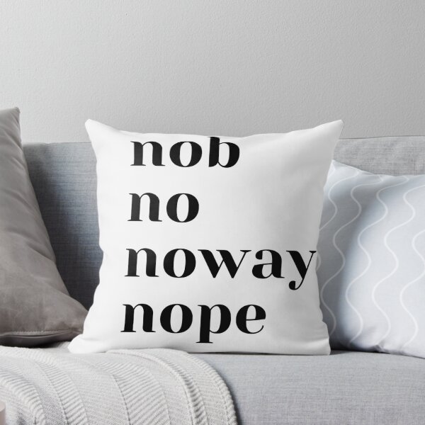 Item preview, Nob no no way nope- 2 designed and sold by Henk GoGo T-Shirts ⭐️⭐️⭐️⭐️⭐️.