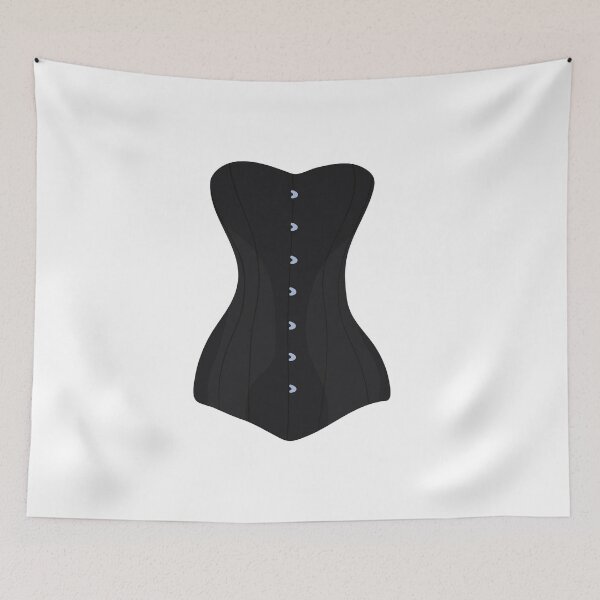 Item preview, Classic Black Corset designed and sold by CatsWCleavers.