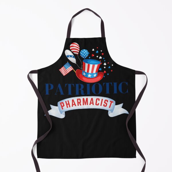 Item preview, Patriotic pharmacist designed and sold by Hey-Nice-Shirt.