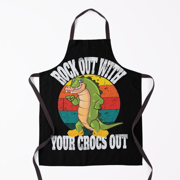Item preview, Funny Retro Rocks Out With Your Crocs Out Vintage designed and sold by angy2017.