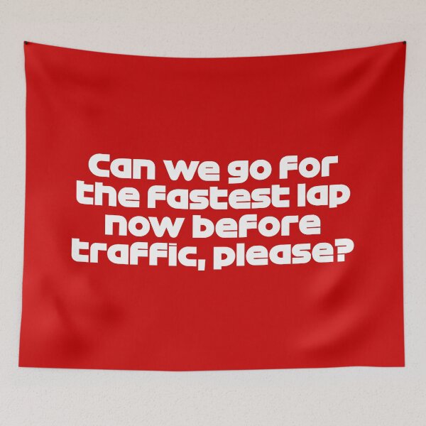 Item preview, Fastest Lap Now? LEC. - Best Team Radio Australian GP 2022 Season (Red BG) designed and sold by FilipeFerreira.