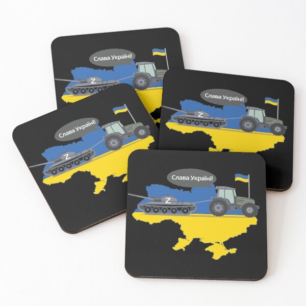 Item preview, Ukrainian Tractor Pulling A Russian Tank designed and sold by artado.