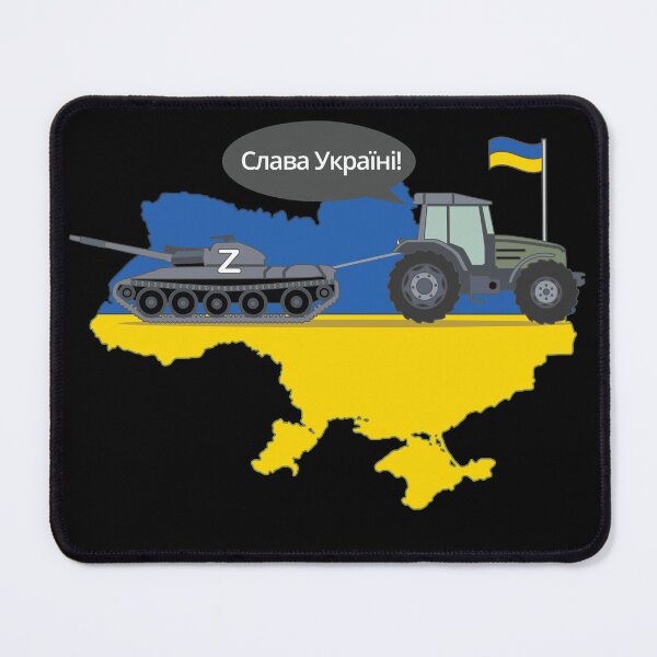 Item preview, Ukrainian Tractor Pulling A Russian Tank designed and sold by artado.
