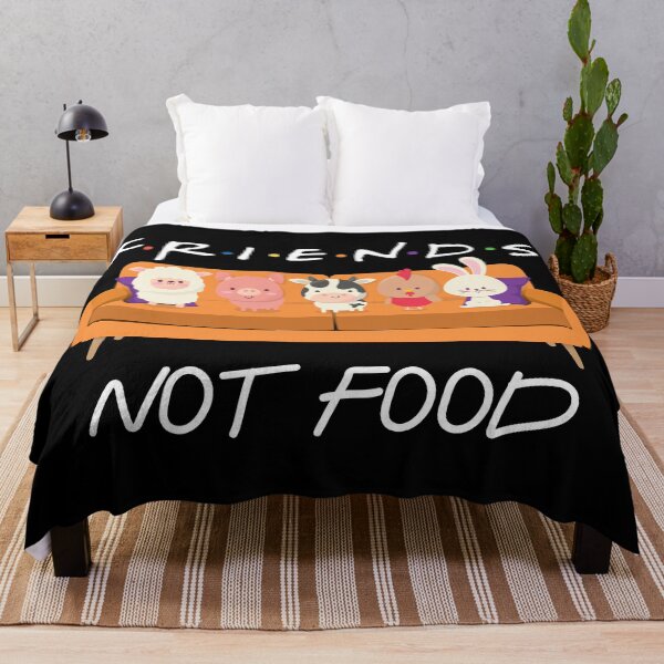 Item preview, Friends Not Food designed and sold by ShopCrazyVegan.