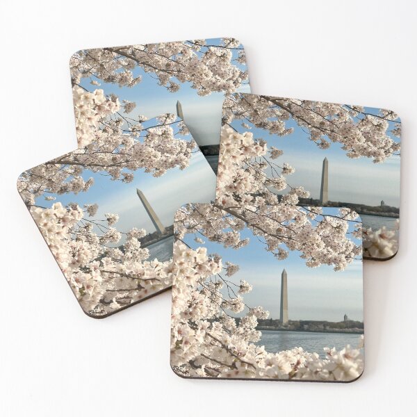 Item preview, Washington Monument framed by Cherry Blossoms, Washington DC designed and sold by ExploreOutdoors.