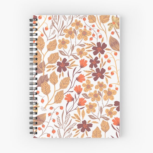 Item preview, Cute Abstract Mixed Fall Floral Pattern designed and sold by silviaol.