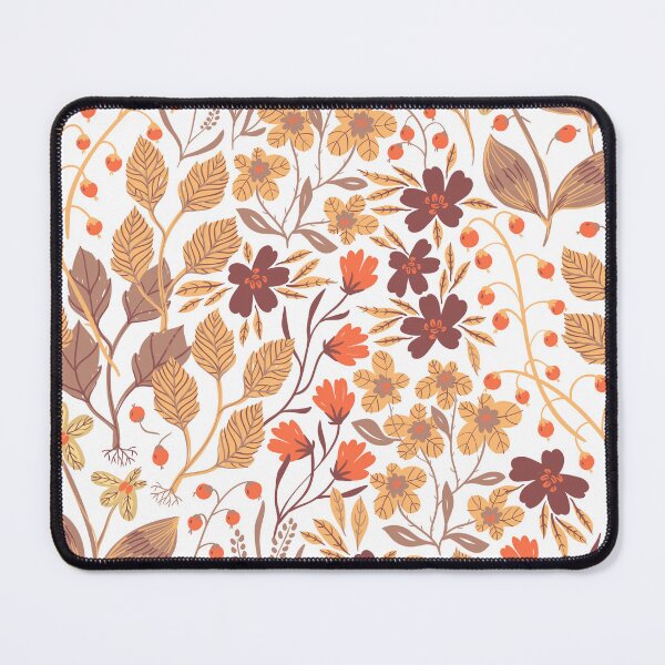 Item preview, Cute Abstract Mixed Fall Floral Pattern designed and sold by silviaol.