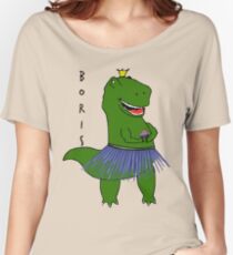Chas Boris Dinosaur Women's Relaxed Fit T-Shirt