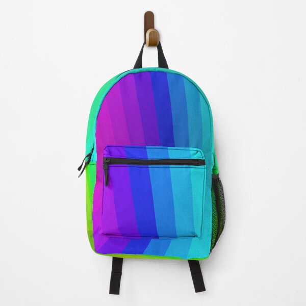 Item preview, Bright Rainbow Coloured Stripes Box Perspective designed and sold by James-Cole.