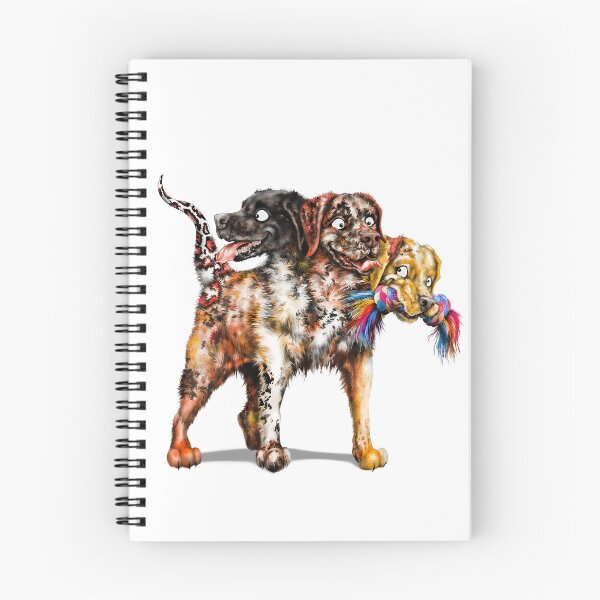 Item preview, Cute Cerberus - Cartoon 3-Headed Labrador Dog designed and sold by Snootrac.