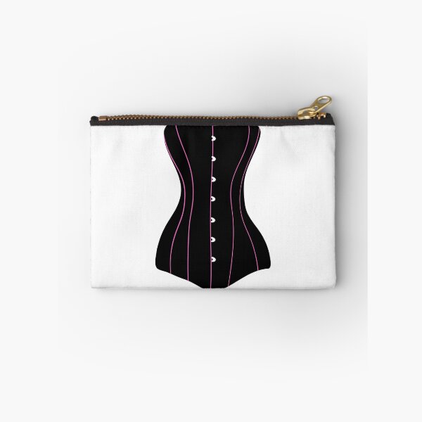 Item preview, Classic Black and Pink Corset designed and sold by CatsWCleavers.