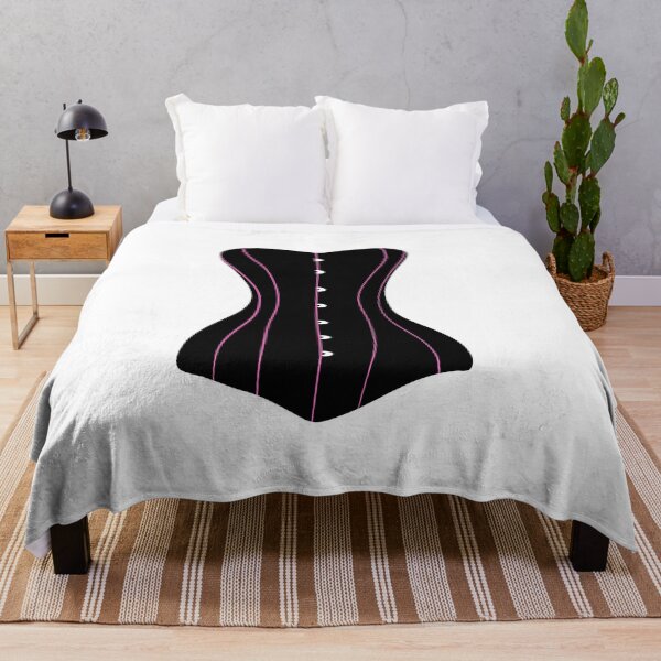 Item preview, Classic Black and Pink Corset designed and sold by CatsWCleavers.