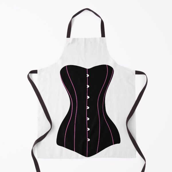 Item preview, Classic Black and Pink Corset designed and sold by CatsWCleavers.