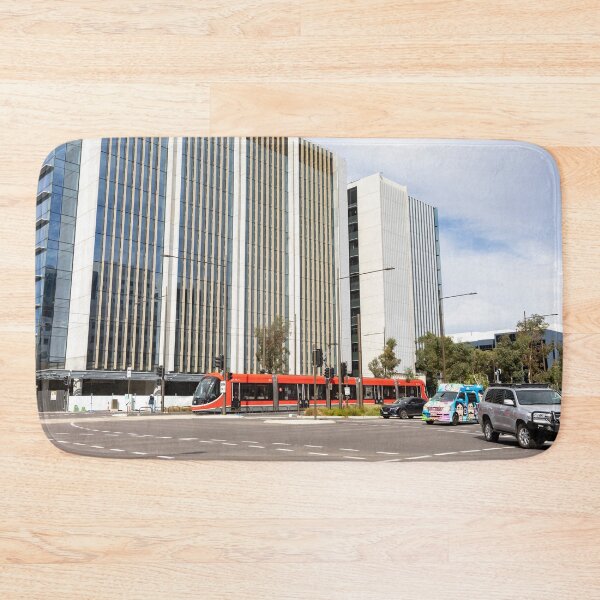 Item preview, Canberra Light Rail train in the city centre designed and sold by Martin Berry Photography.