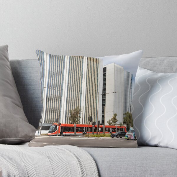 Item preview, Canberra Light Rail train in the city centre designed and sold by Martin Berry Photography.