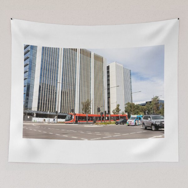 Item preview, Canberra Light Rail train in the city centre designed and sold by Martin Berry Photography.